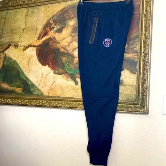 Nike PSG Paris Saint Germain Tech Fleece Warm Up Training Full Set ⚽️ - Picture 12 of 13